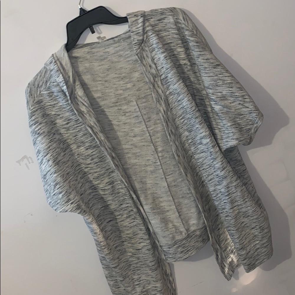 Hooded cardigan
